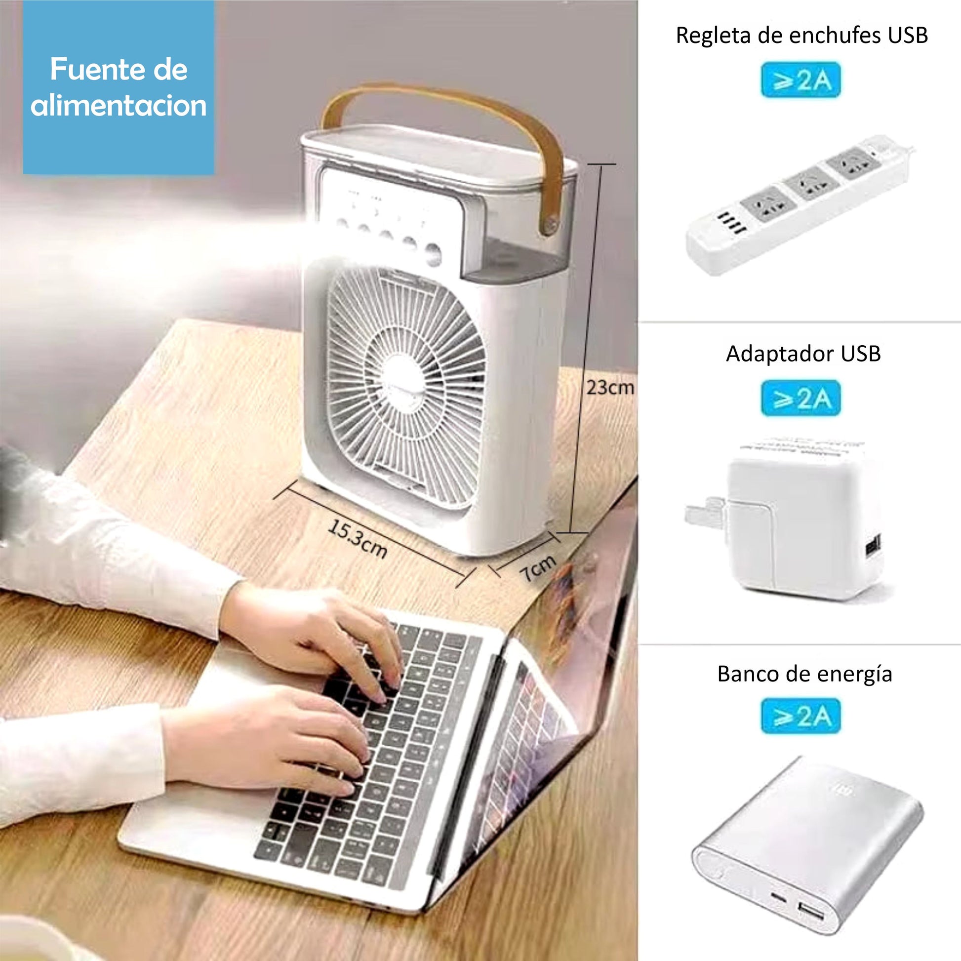 Ventilador 3 en 1