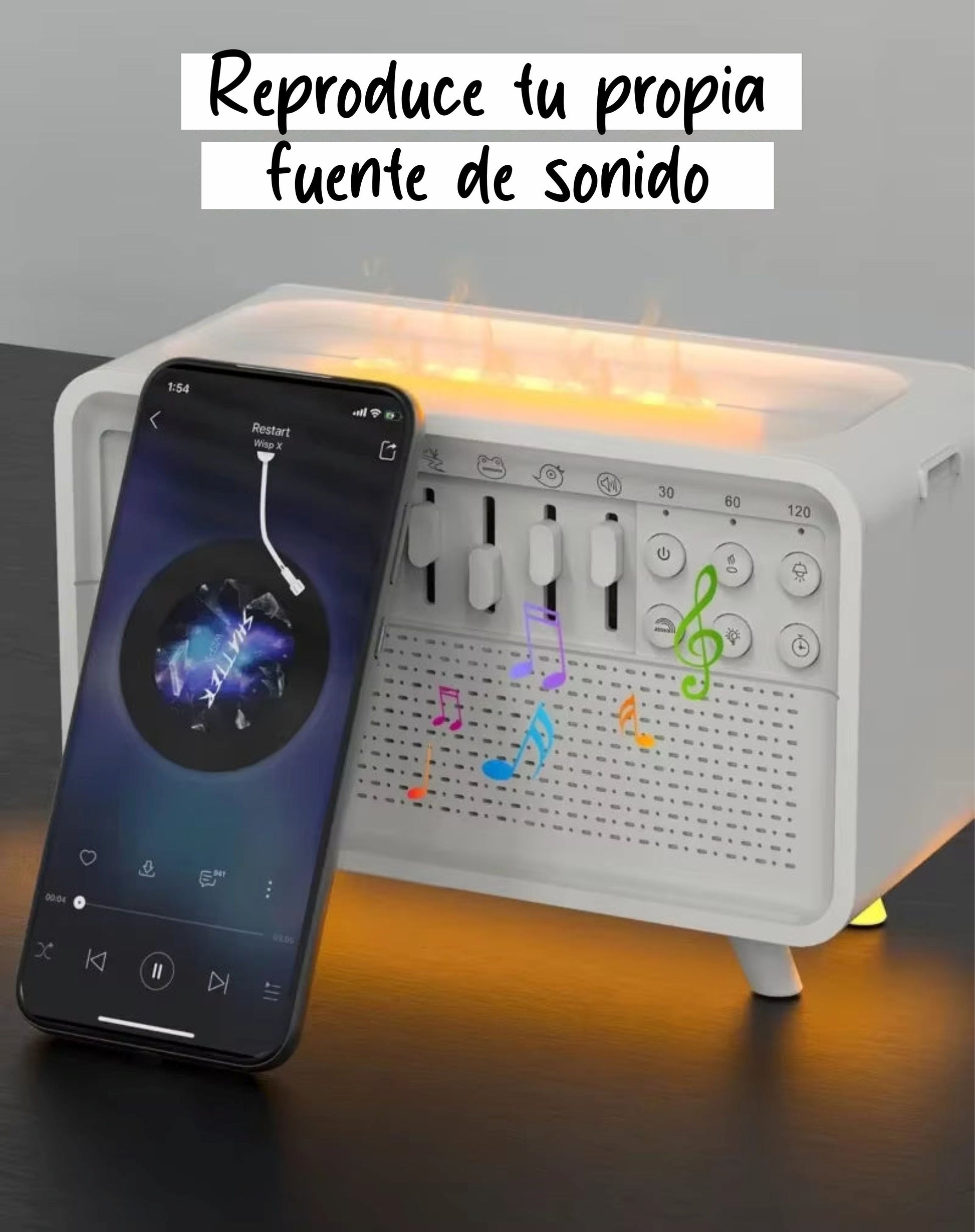 Humidificador 4 en 1